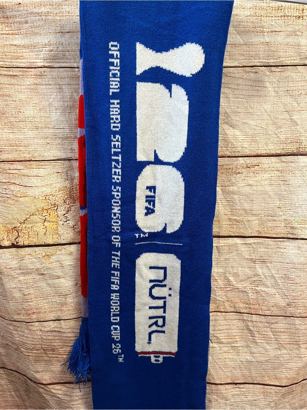 2026 FIFA World Cup scarf-Nutrl vodka seltzer promotional item-NEW